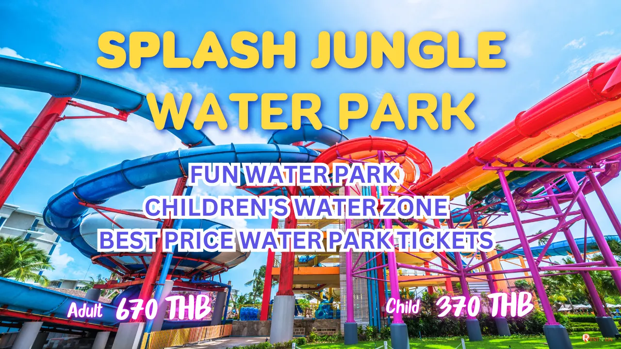 Splash Jungle Phuket special price, towels included